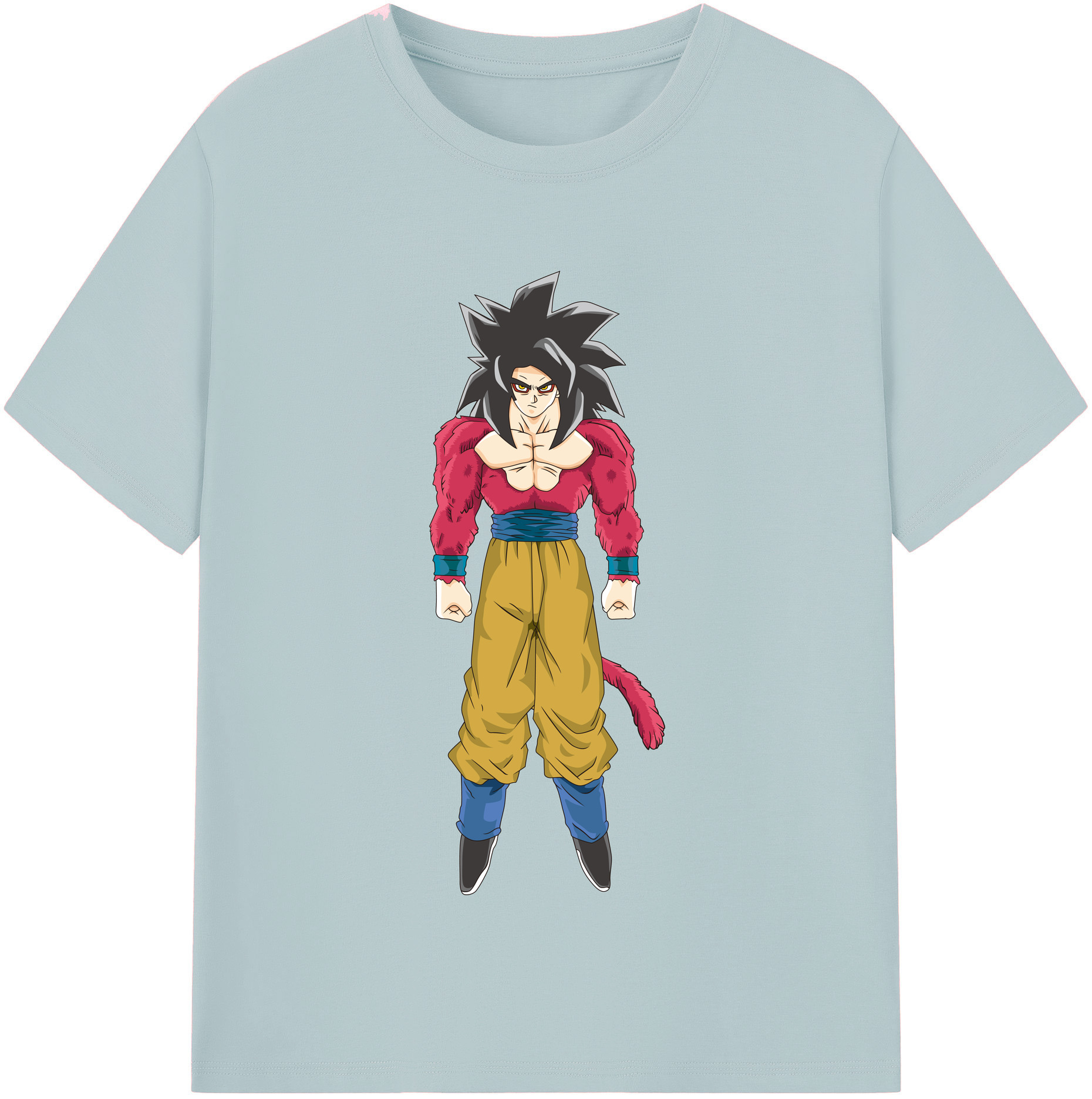 （画像用） ドラゴンボール 孫悟空（そん ごくう）Son Goku カカロット DRAGON BALL Kakarotto 綿100％半袖Tシャツ（フロントプリント）